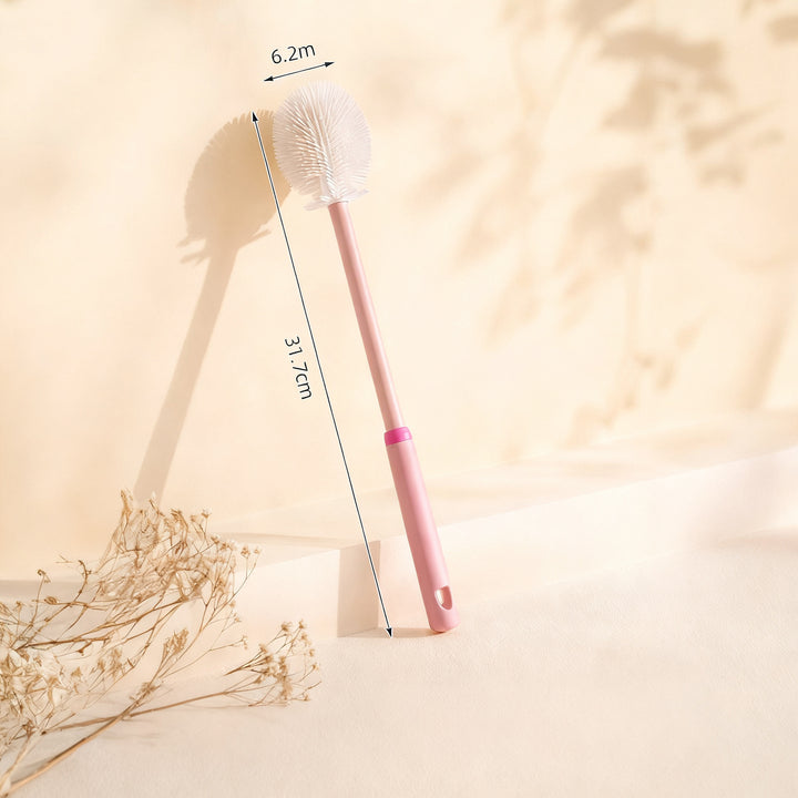 Special brush for kitchen machines and mixers