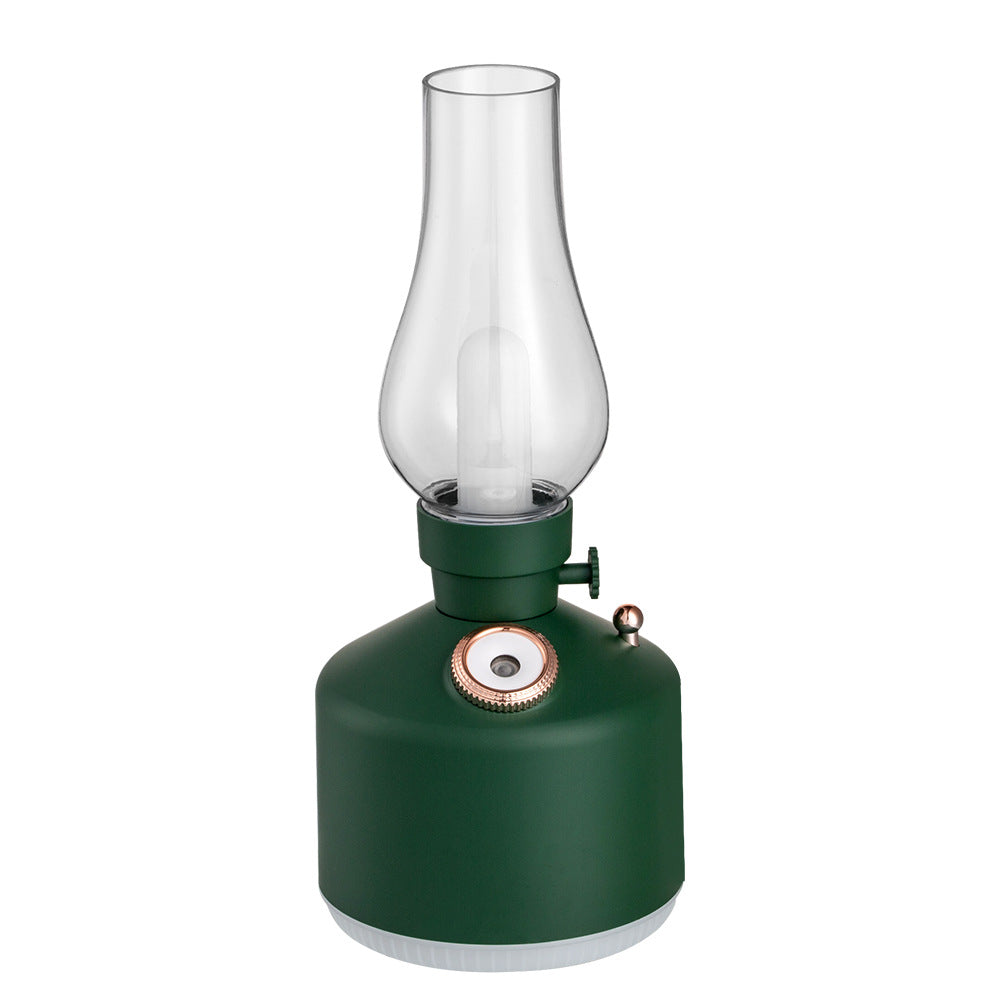 Compact aromatherapy lamp with ultrasonic nebulizer, model LA-0621