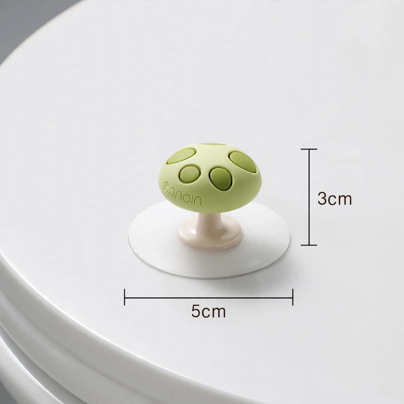 Silicone toilet seat lifter