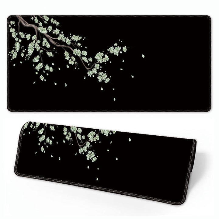 Gaming mouse pad made of natural rubber