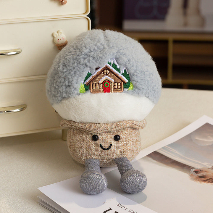 Christmas plush toy, Christmas tree, star or snowball