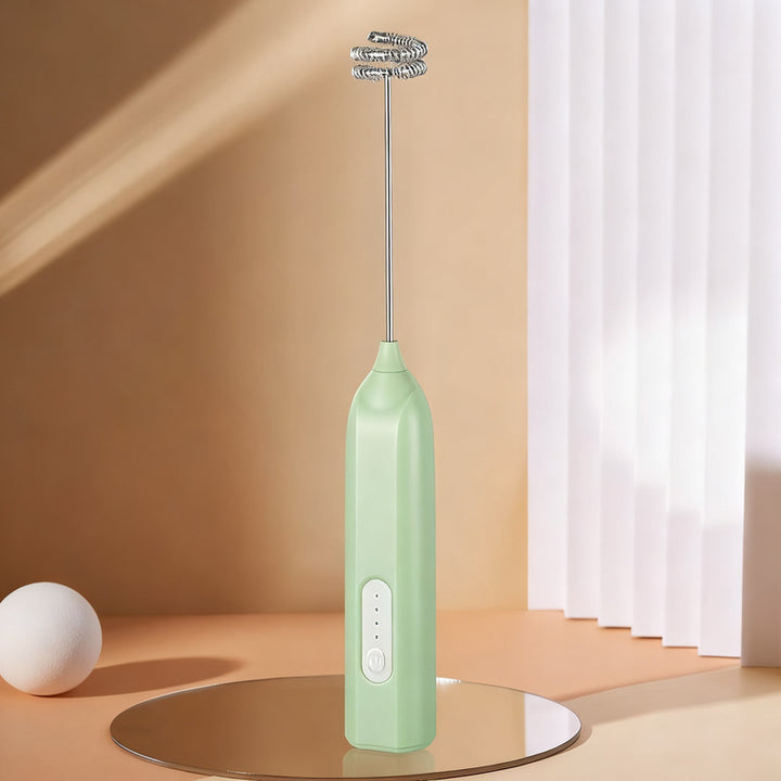 Electric milk frother, USB-C, multiple functions