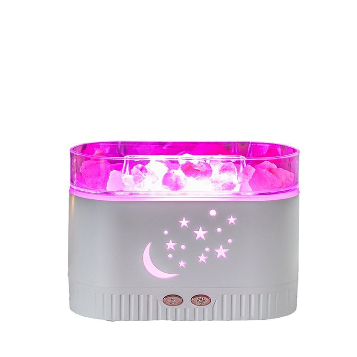 Crystal Salt Diffuser with LED Light and Humidification