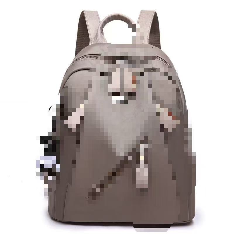 Nylon backpack for women, waterproof and durable