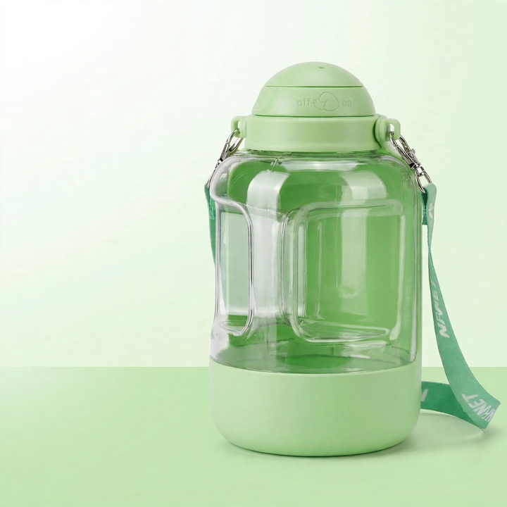Portable water and feed bag for dogs