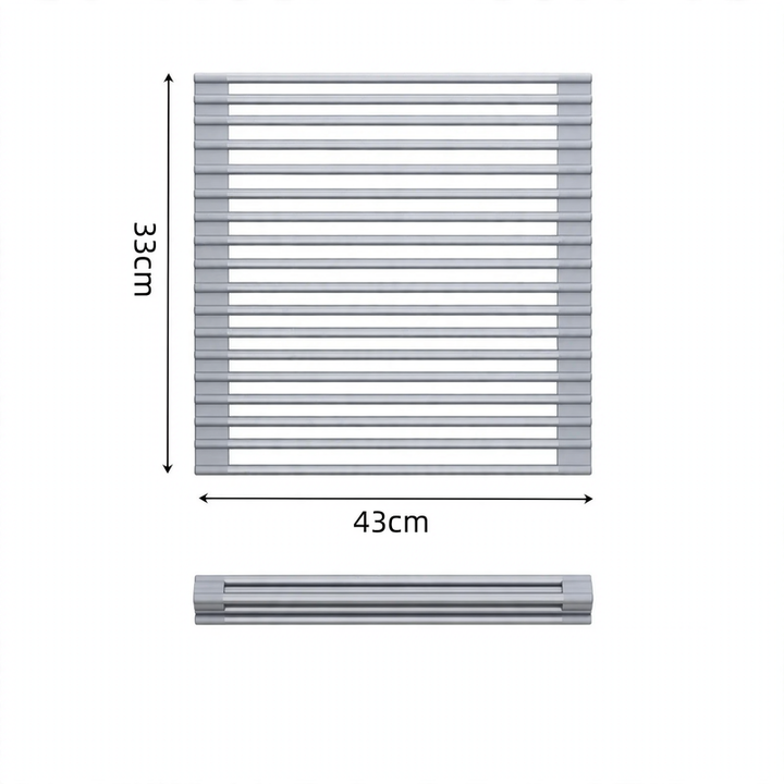 Foldable dish drying rack