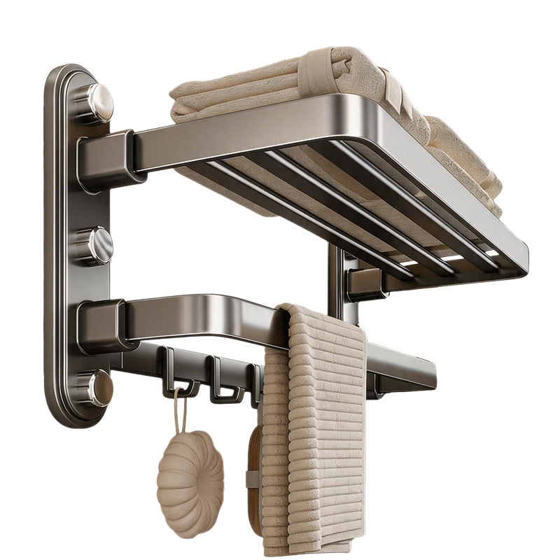 Towel holder without drilling, suction cup mounting