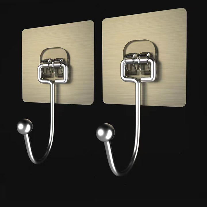 Plastic hook-and-loop fasteners, self-adhesive
