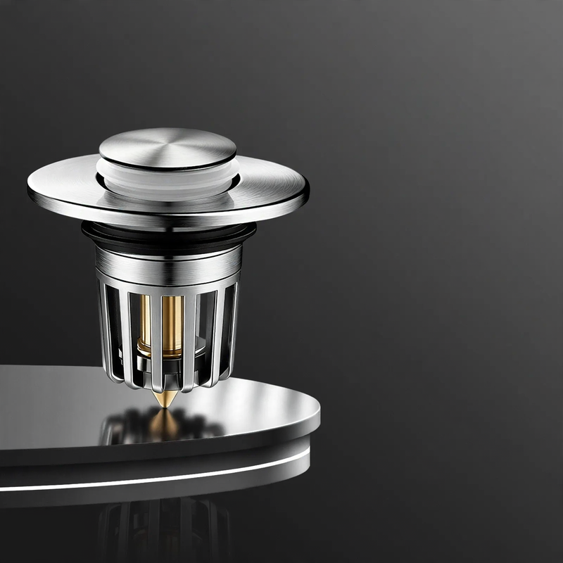 Sink Valve Ceramic, Push Button, Spring Mechanism