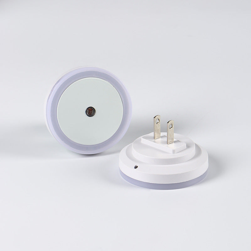 Socket night light with light sensor, LED