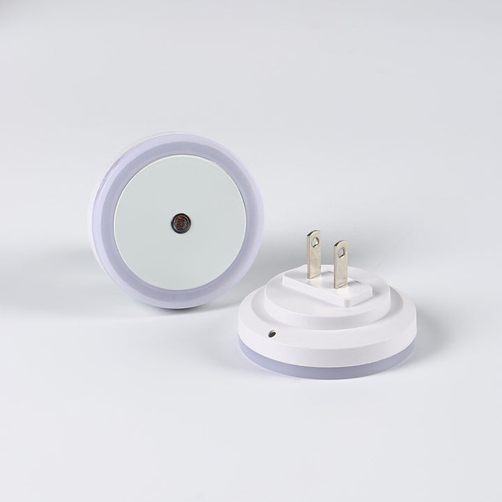 Socket night light with light sensor, LED