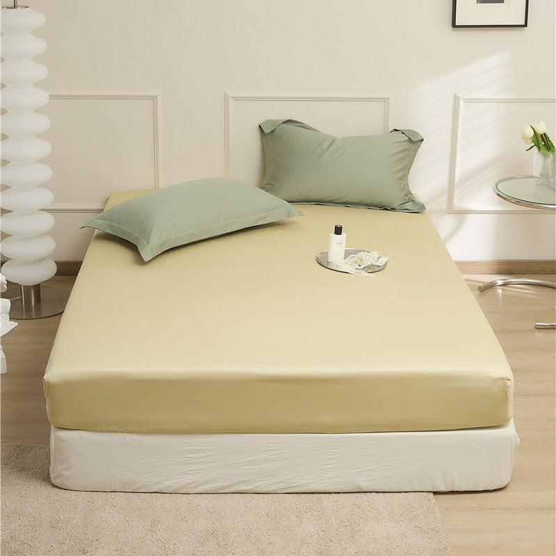 Cotton fitted sheet with elastic, 180×200 cm