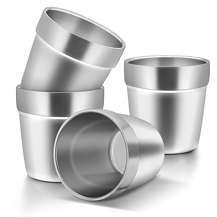 Double-walled stainless steel cup 300 ml