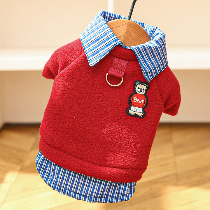 Fleece Shirt for Cats and Small Dogs