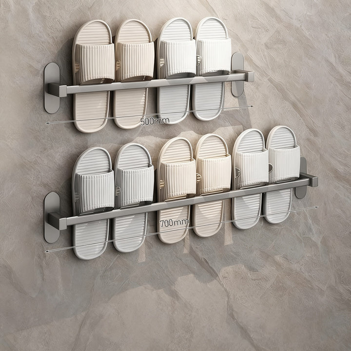 Bathroom slipper holder for hanging