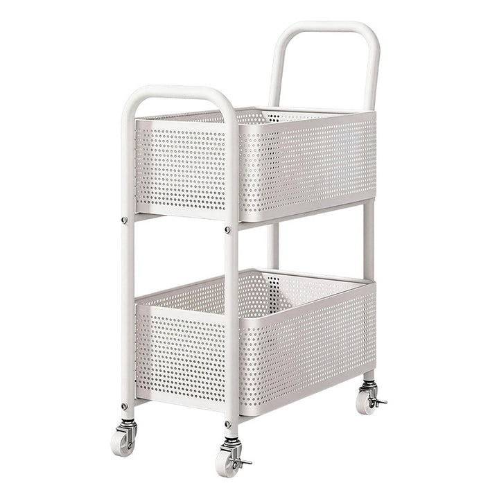 Multi-purpose trolley with shelves, 2-layer