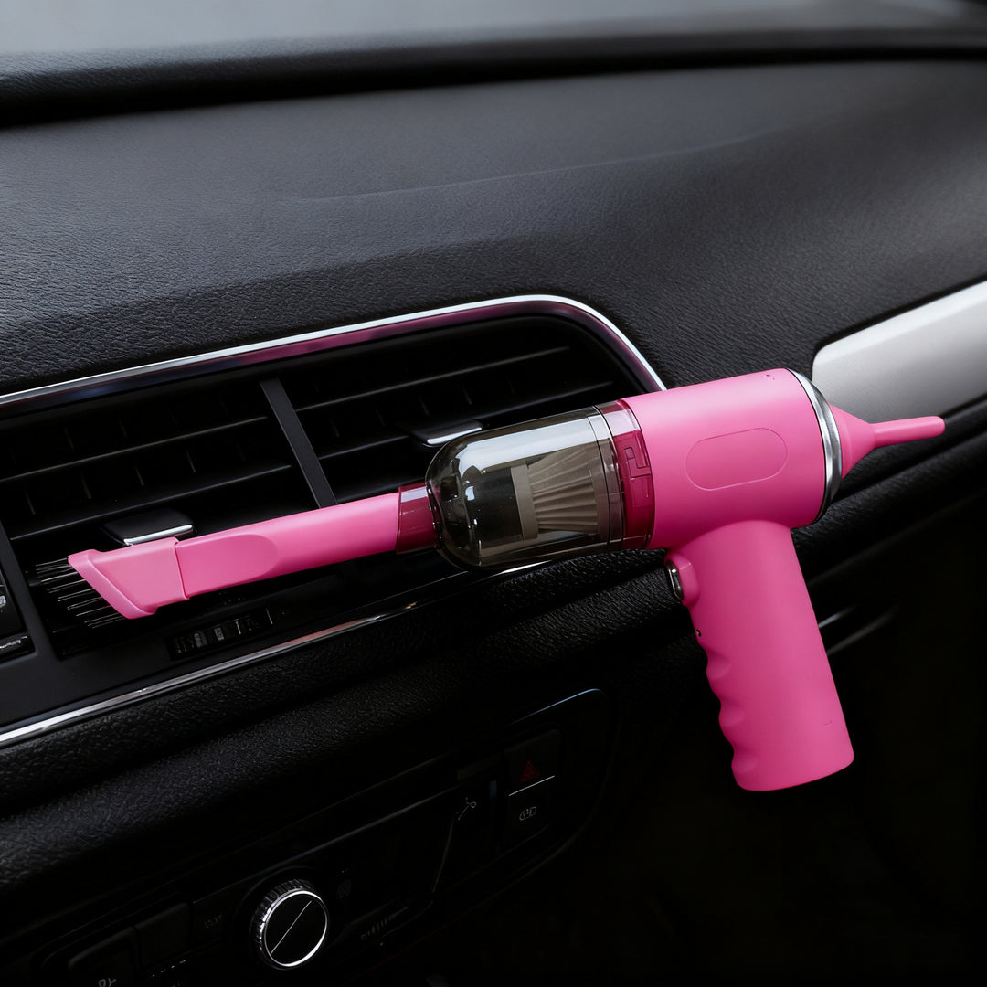 Portable car vacuum cleaner, cordless