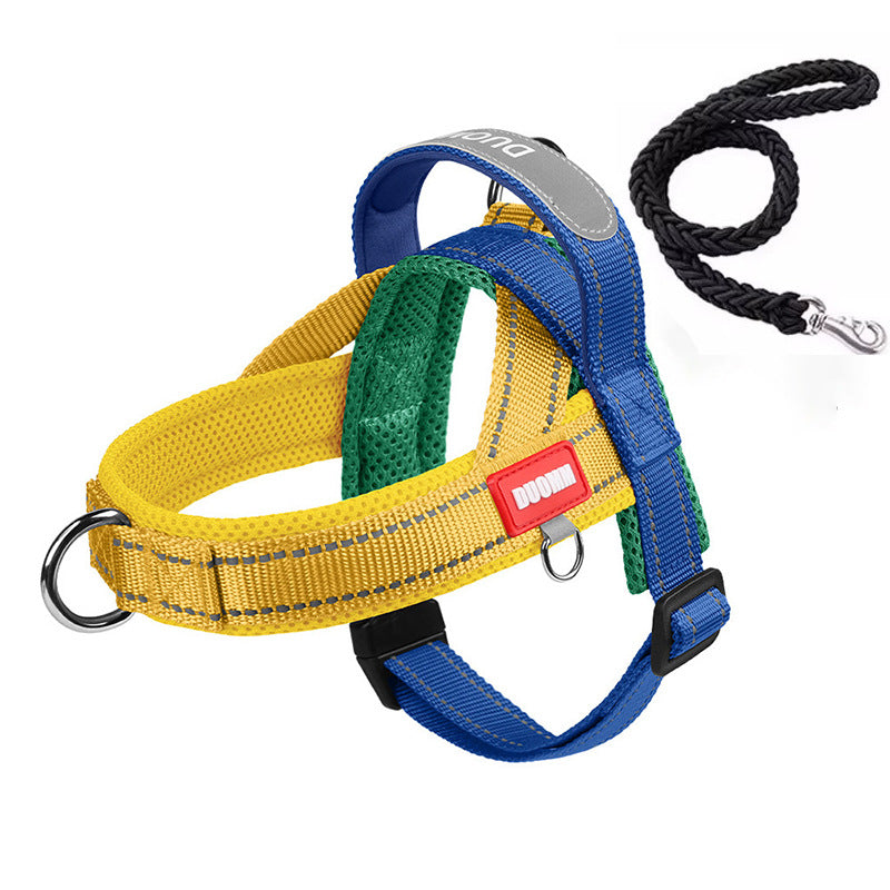 Nylon-Chest Harness for Small Dogs, Multiple Sizes