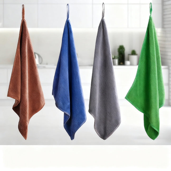 Microfiber Cleaning Cloths, 3-Piece Set, Absorbent