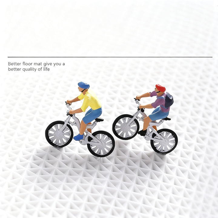 Bathroom mat flock fabric, absorbent, non-slip