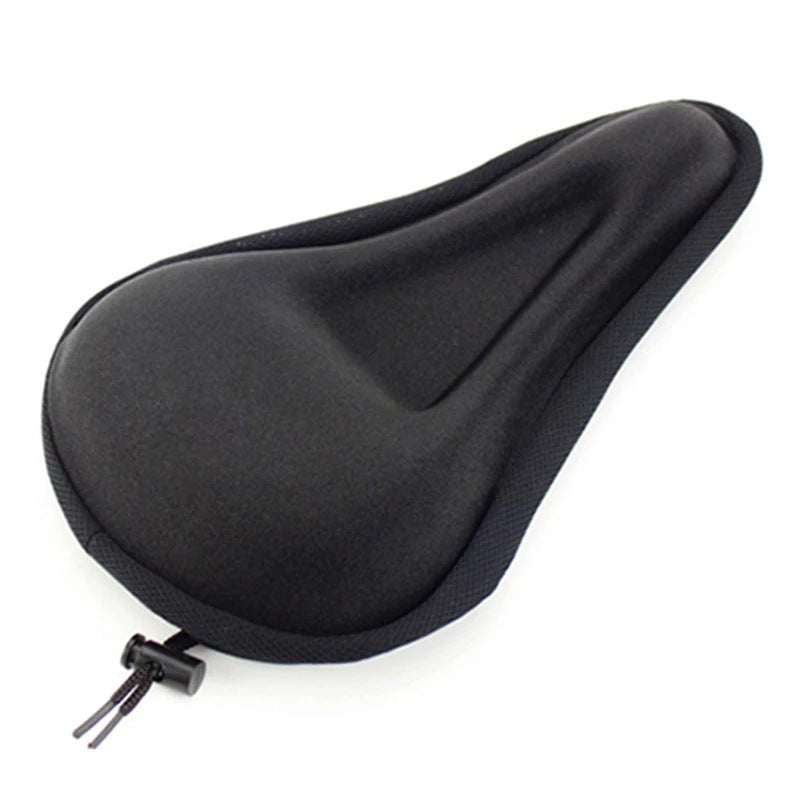 Bicycle seat cover with 3D padding
