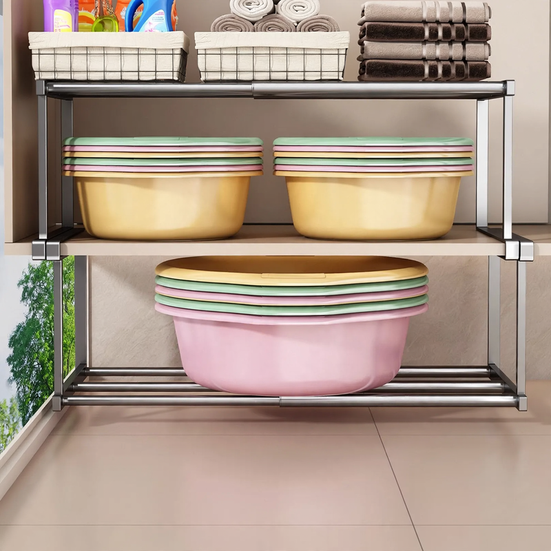 Washbasin shelf bathroom, extendable