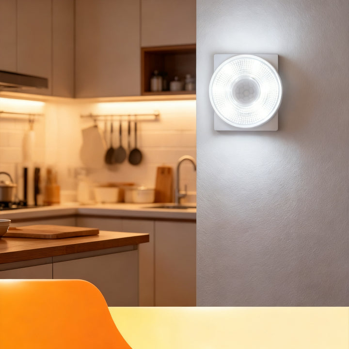 Motion Sensor Night Light, Socket, 56×53 mm