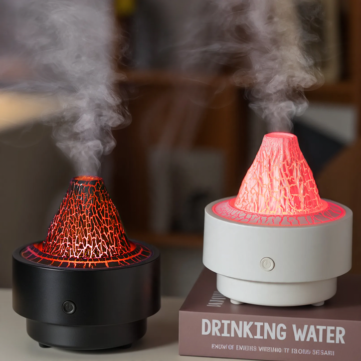 Vulkan Aroma Diffuser with Flame Effect, 0.5 l