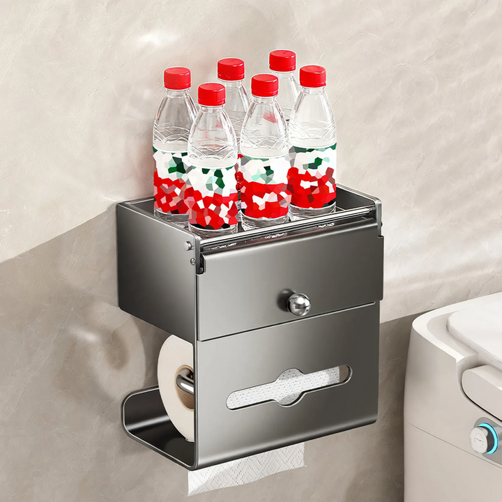 Toilet paper holder, 3-ply, model 010-048-A