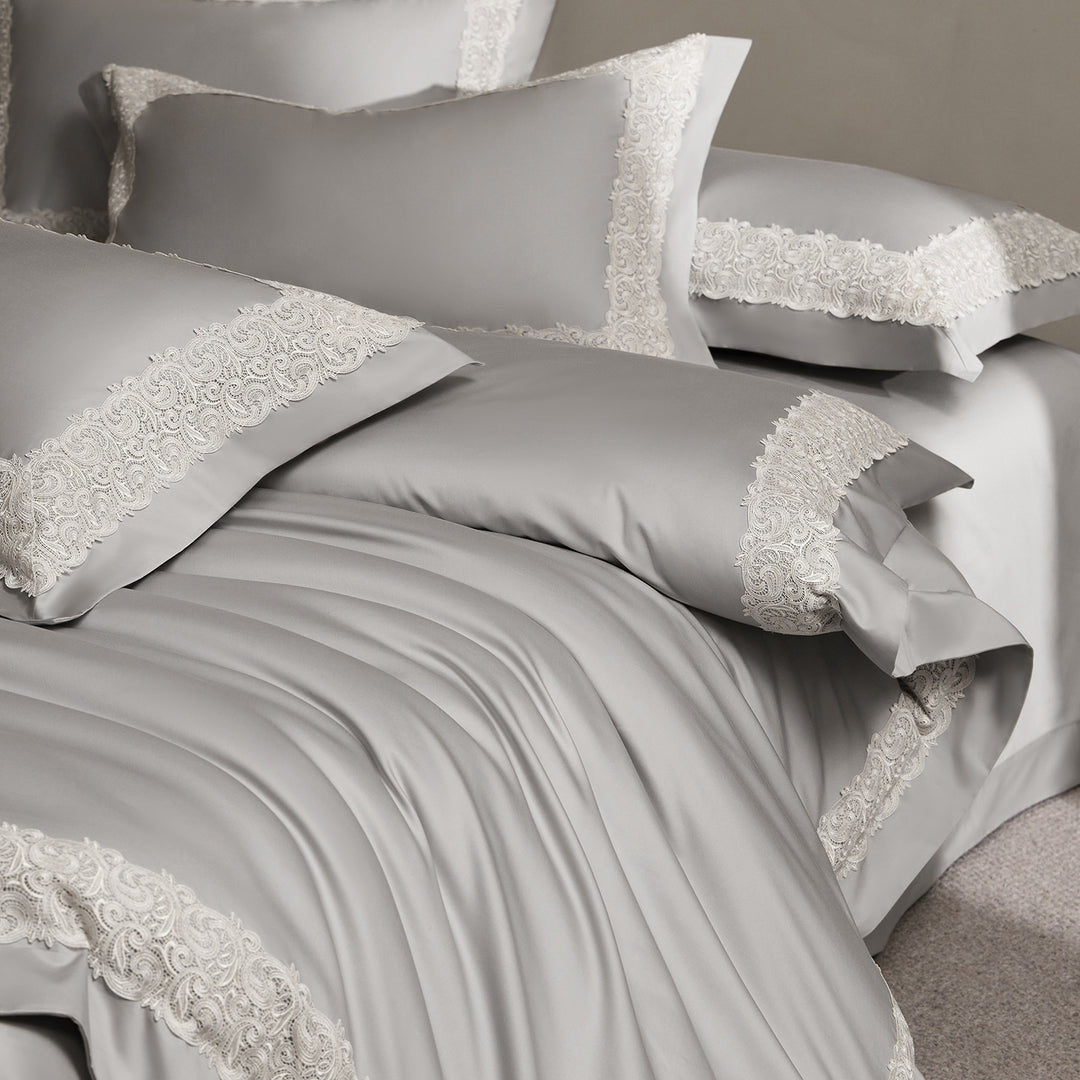 Cotton bedding set, 4-piece, elegant