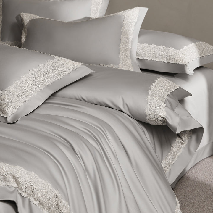 Cotton bedding set, 4-piece, elegant