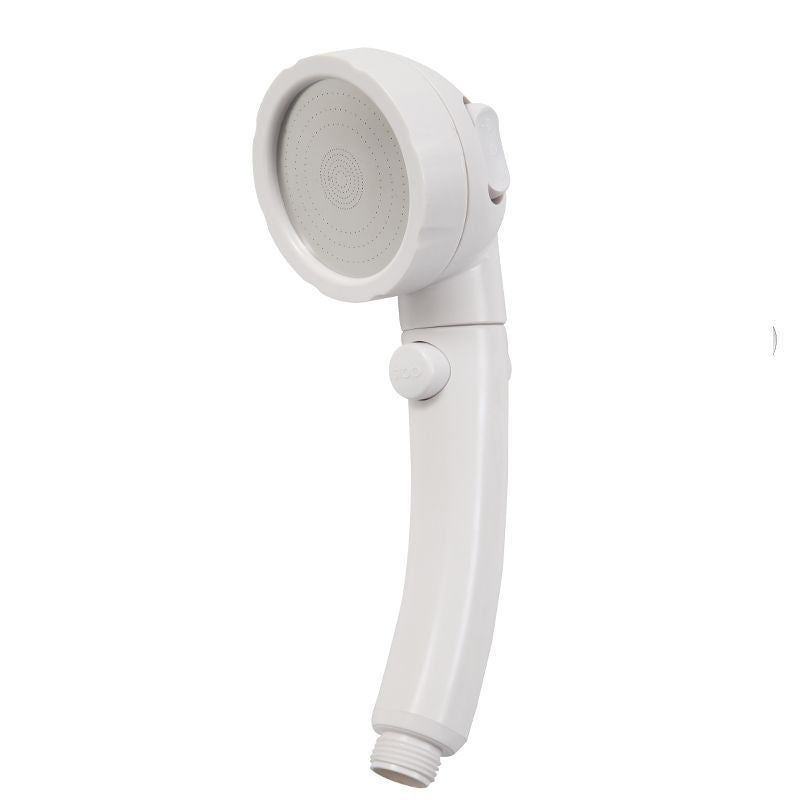 Hand shower with 3 spray types and stop function