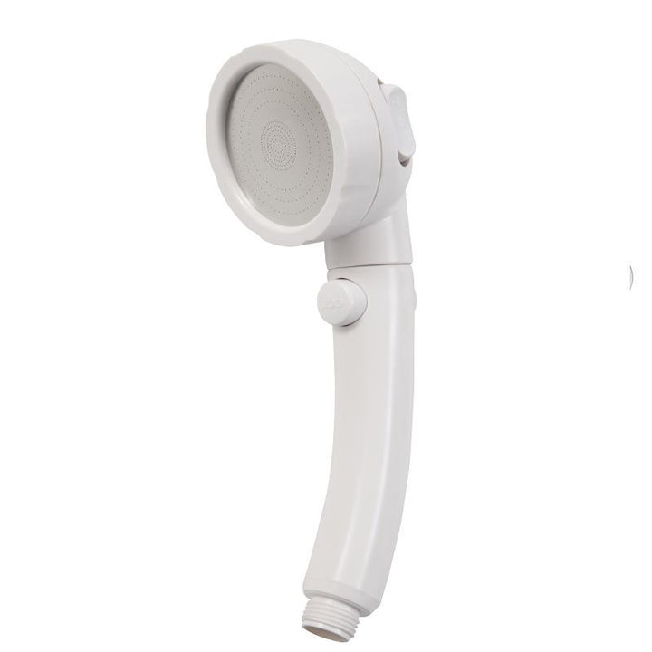 Hand shower with 3 spray types and stop function