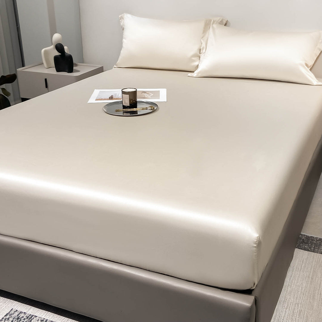 Lyocell bed sheet set, 3-piece, cooling