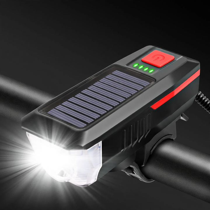 Bicycle light, rechargeable, waterproof