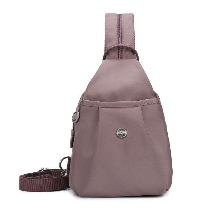 Compact backpack with theft protection, Oxford fabric