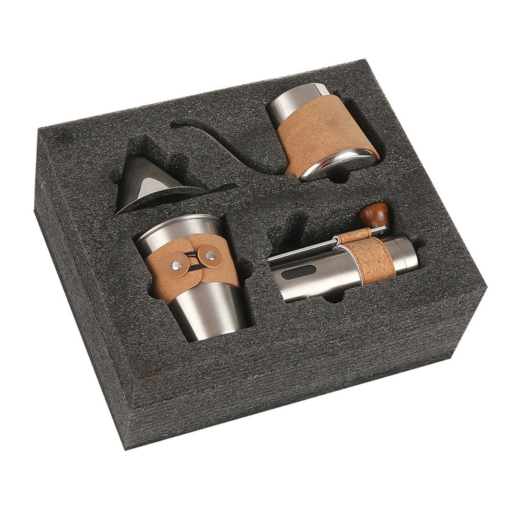 Manual Brew Coffee Set, Stainless Steel, 14–15 pieces