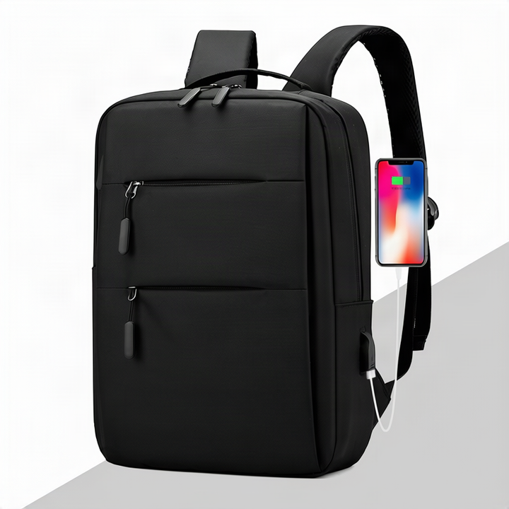 Backpack, 20–35 L, USB charging port, up to 15.6 inches