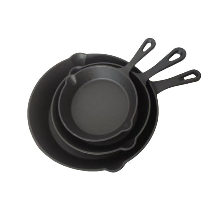 Cast Iron Pot Set, 3 or 4 pieces, 14–26 cm