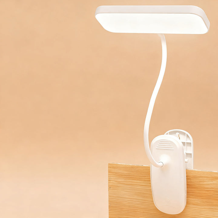 LED clamp light with support function