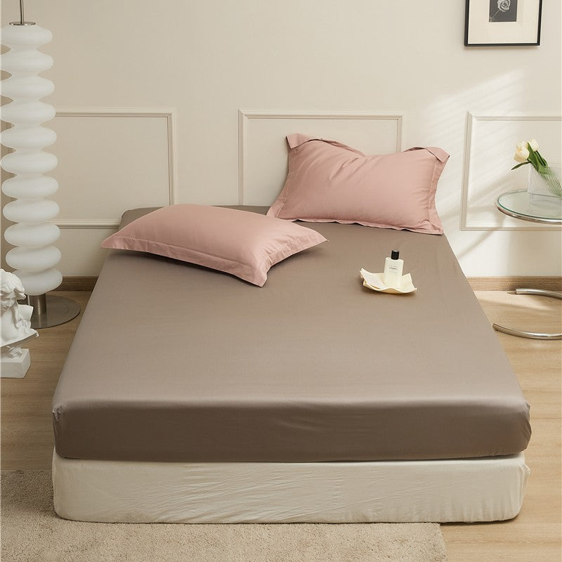 Cotton fitted sheet with elastic, 180×200 cm