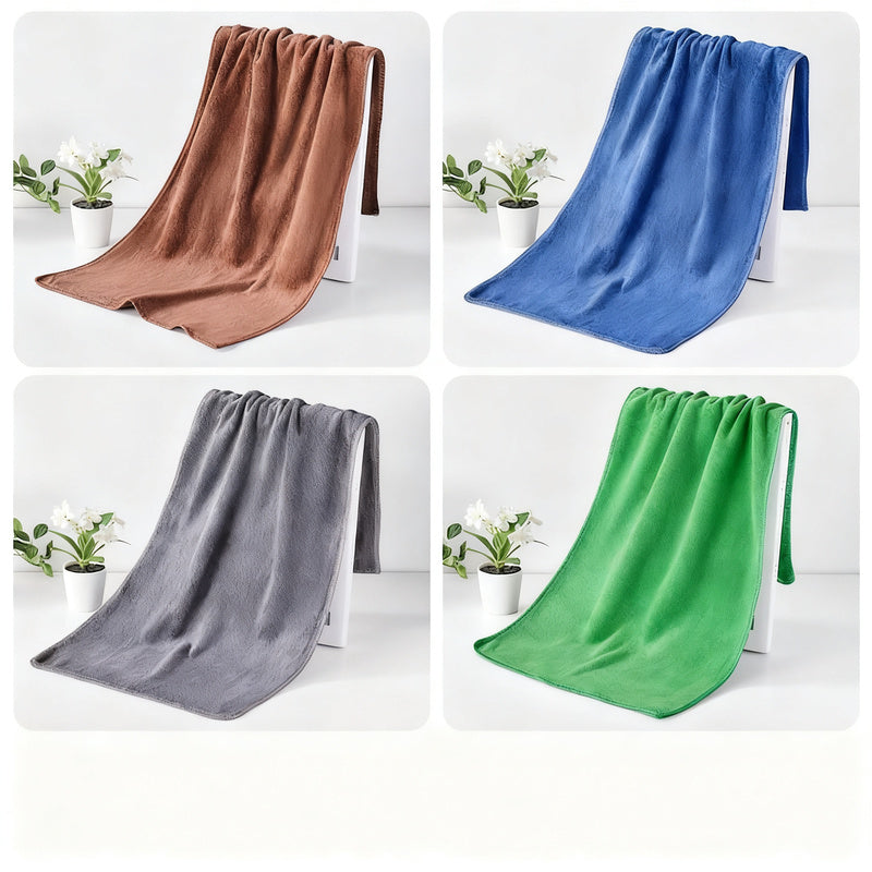 Microfiber Cleaning Cloths, 3-Piece Set, Absorbent