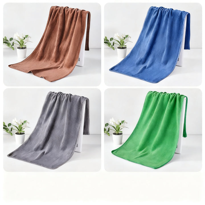 Microfiber Cleaning Cloths, 3-Piece Set, Absorbent