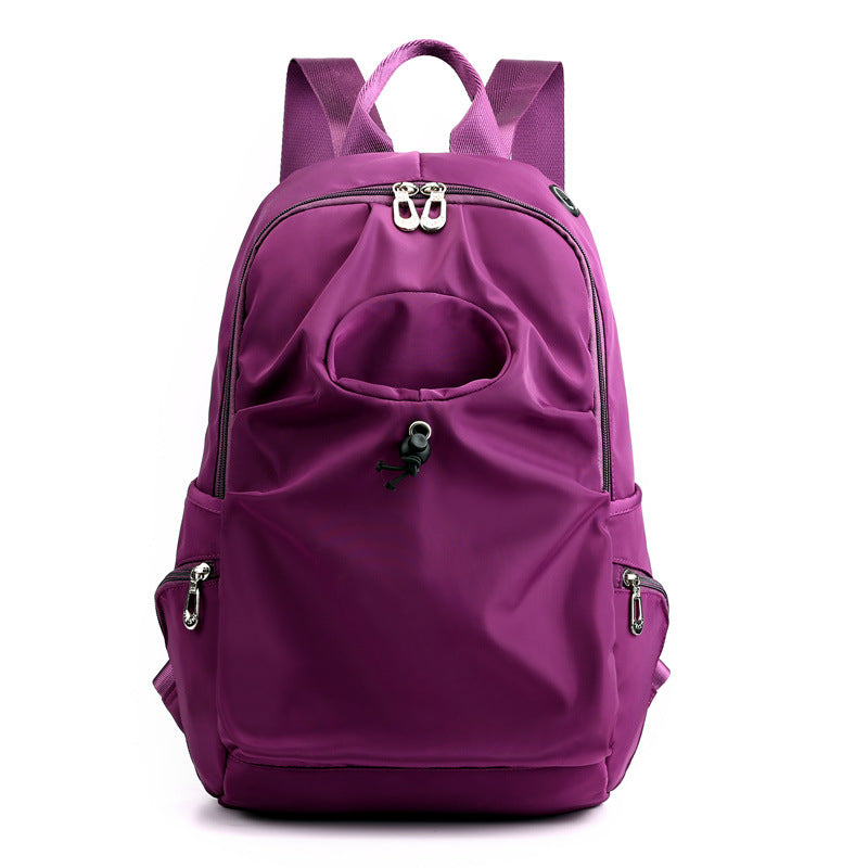 Backpack with drink compartment, nylon, back load balance