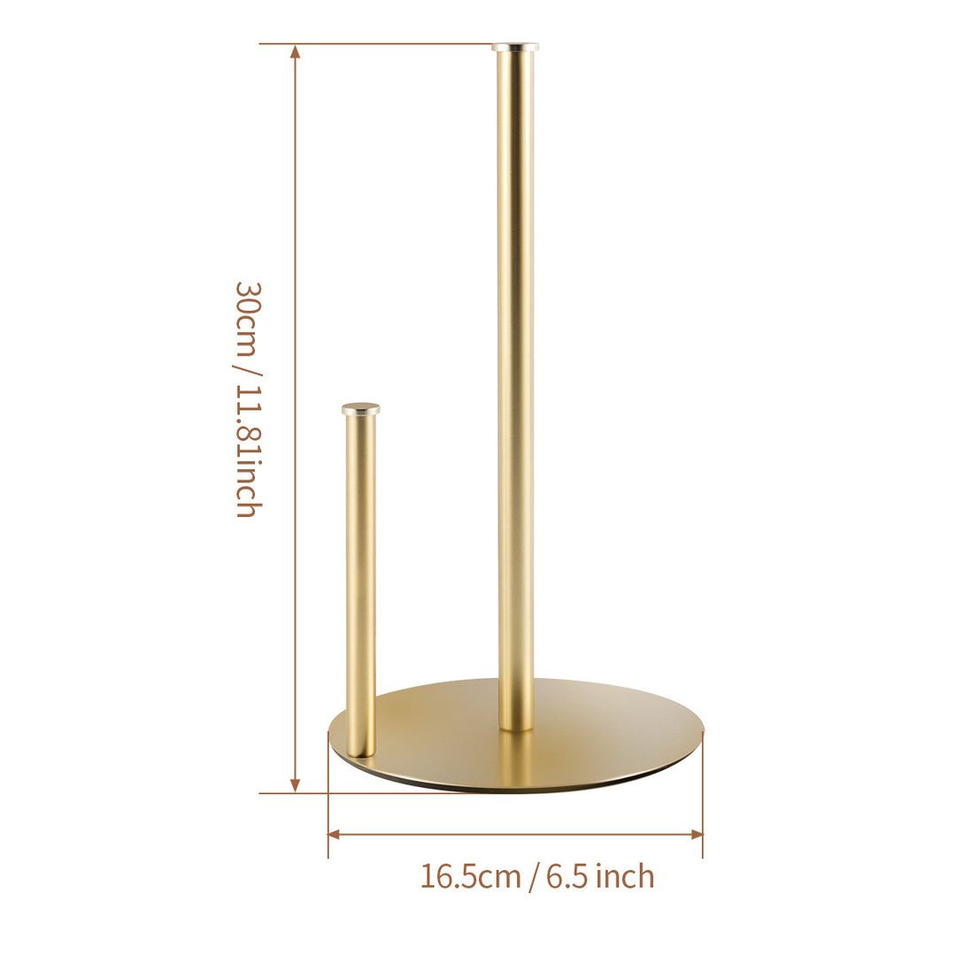 Stainless steel kitchen roll holder