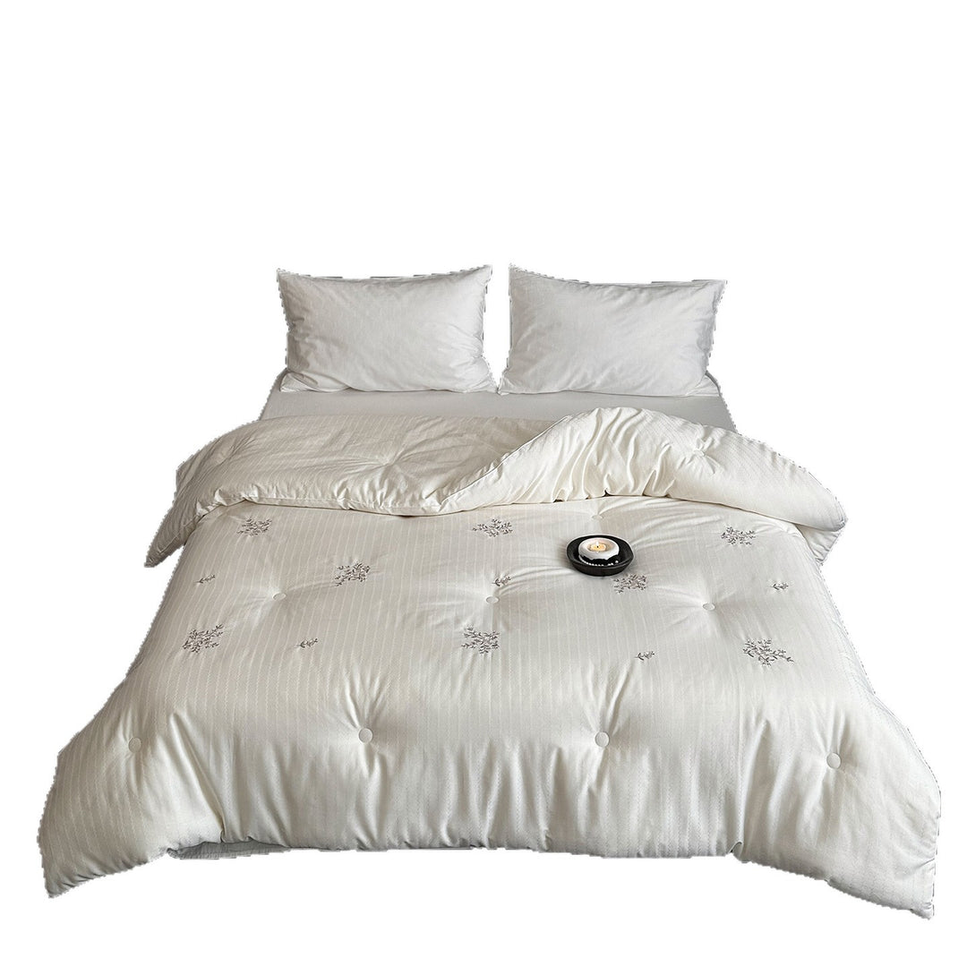 Duvet with soy fiber, cotton, four seasons