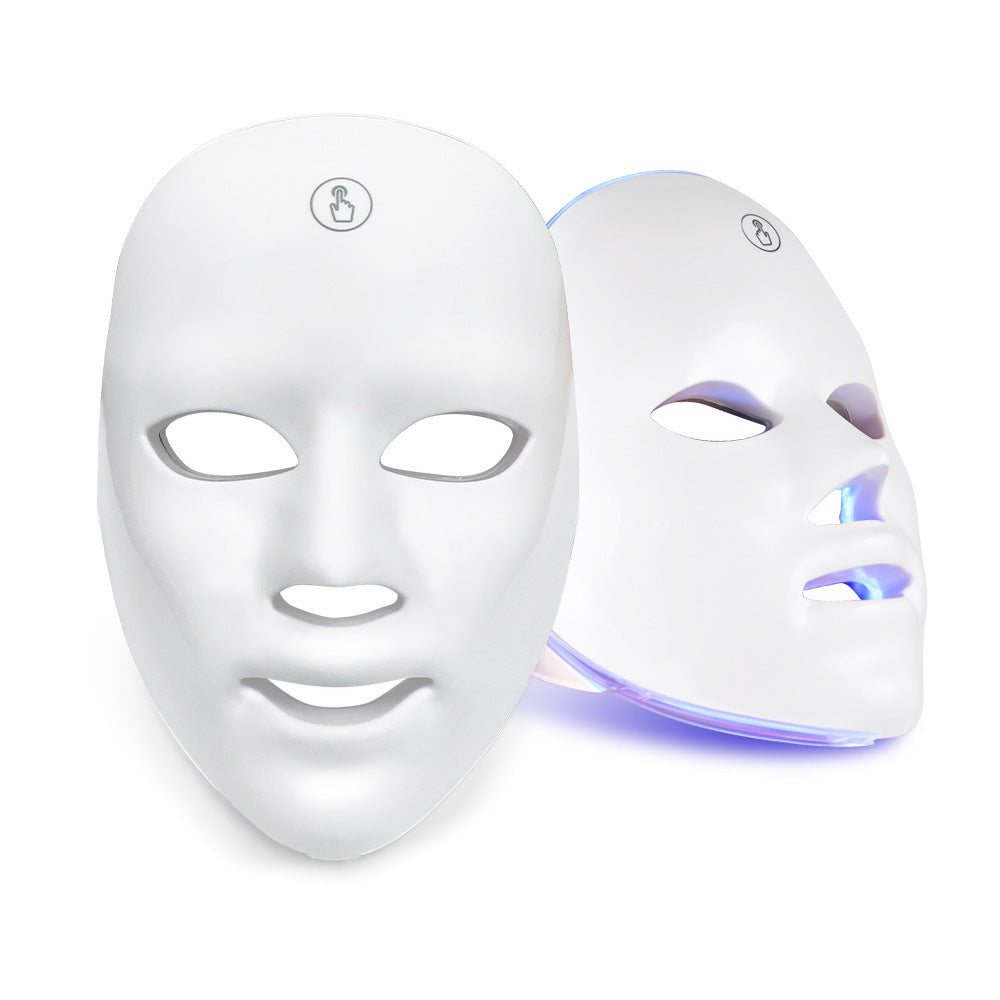 LED Beauty Mask, 7 Colors, USB Rechargeable