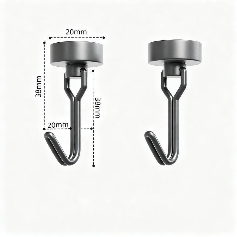 Stainless steel magnetic hooks, magnetic
