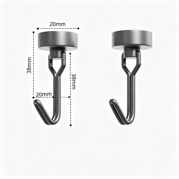 Stainless steel magnetic hooks, magnetic