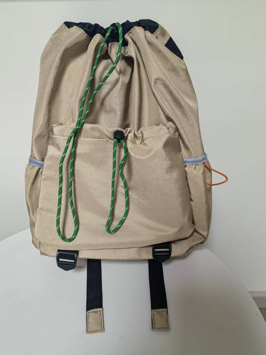 Nylon backpack, ultralight, drawstring